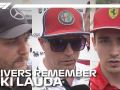F1 Drivers Remember Niki Lauda F1 Drivers Remember Niki Lauda