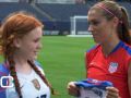 Alex Morgan, USWNT fulfill Mackenzie's wish ahead of Rio Olympics Alex Morgan, USWNT fulfill Mackenzie's wish ahead of Rio Olympics
